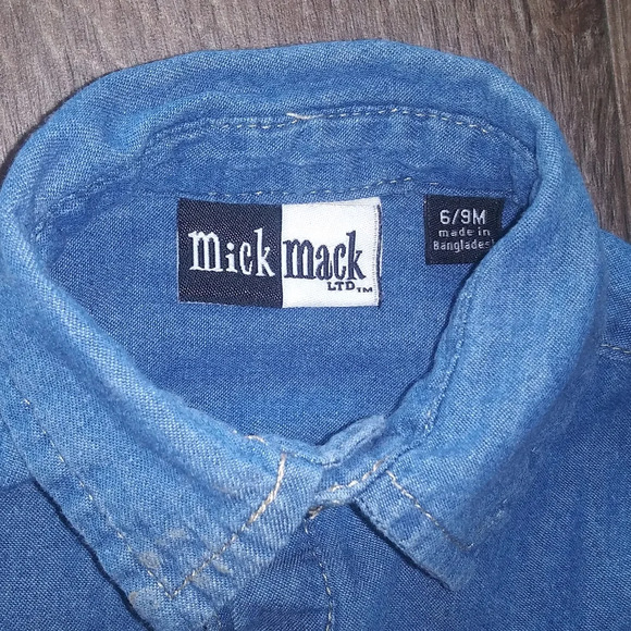 Mick Mack Onesie Size 6-9 Months - Picture 8 of 8